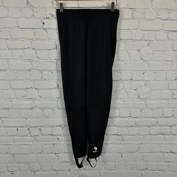 Bellwether Men's Unlined Ankle Zip Stirrup Cycling Tights, Size Medium, Black‎ - Picture 1 of 9